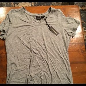 Catherine Malandrino brand new gray shirt